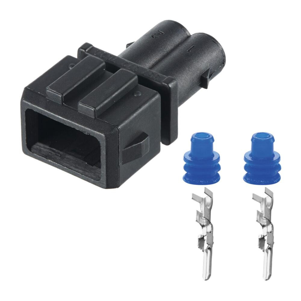 Роз'єм конектор 2-кон., Моторчик Омивача, Подсветка, 357972762, VAG Германия, Франция, Audi, Bugatti, Porsche, Seat, Skoda Київ - фото 1