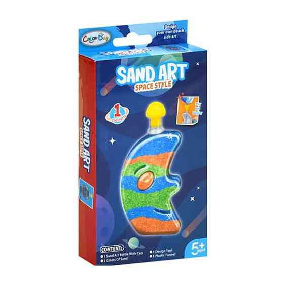 Набір для малювання піском "Куля" 8938-9-2 колба, 3 кольори Вінниця