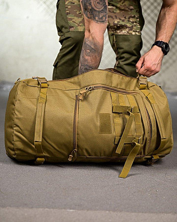 Тактический рюкзак баул X-TACTICAL coyot ПП4723 Киев - изображение 8