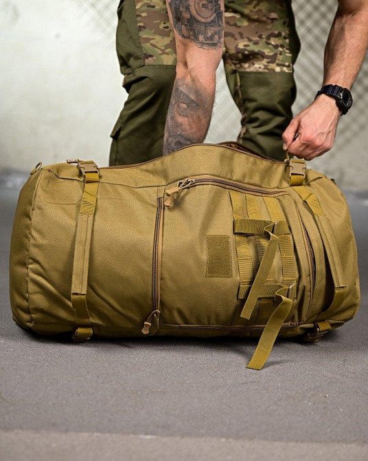 Тактичний рюкзак-баул X-TACTICAL coyot ПП4723 Одеса - фото 8