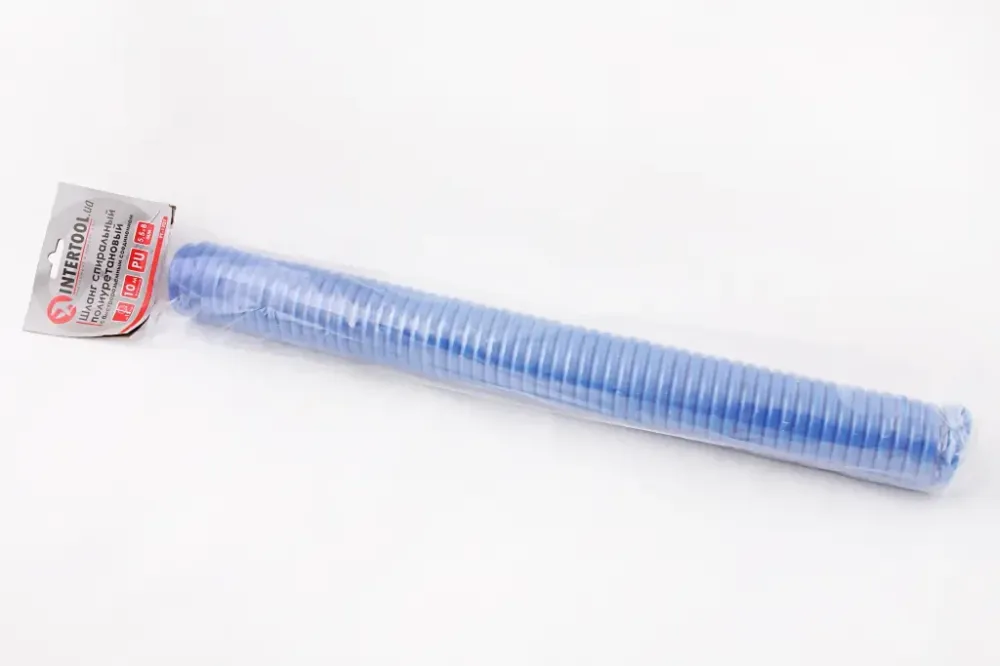 Шланг підкачки спіральний поліруретан 5.5*8м Intertool Storm 15атм 10м Вінниця - фото 2