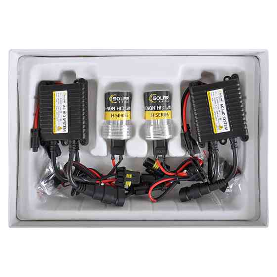 Комплект ксенону Solar H1 6000K 85V 35W P14.5s KET+Ballast, 2шт Львів