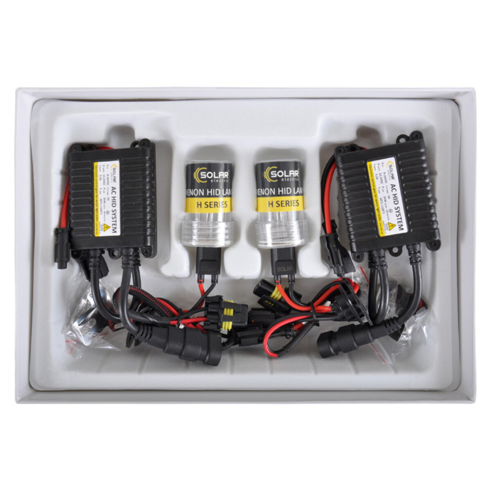 Комплект ксенона Solar H1 6000K 85V 35W P14.5s KET+Ballast, 2шт Львов - изображение 2
