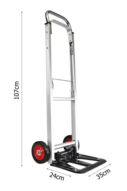 Транспортная тележка двухколесная складная грузоподъемностью 90 кг Mar-Pol (M80084) Нововолынск - изображение 9
