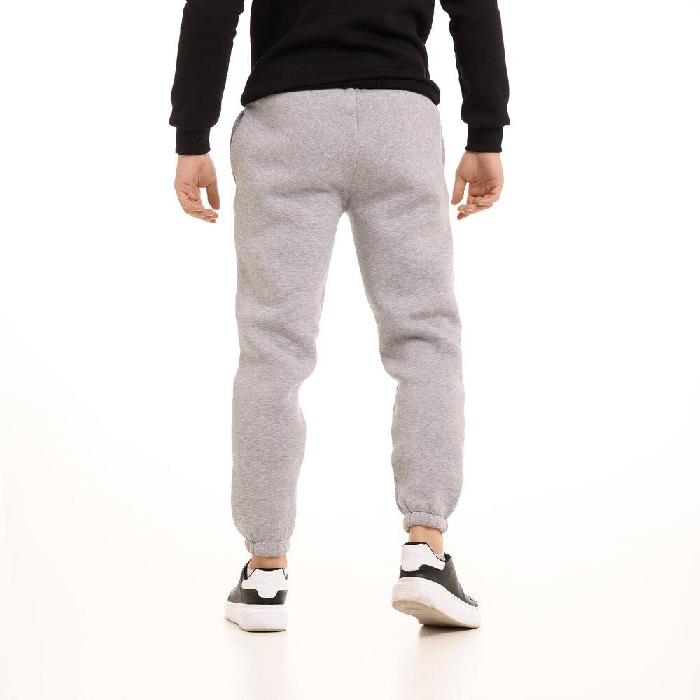 Чоловічі штани джогери з кишенями сірий меланж Pobedov 007 ЗИМА Київ - фото 7