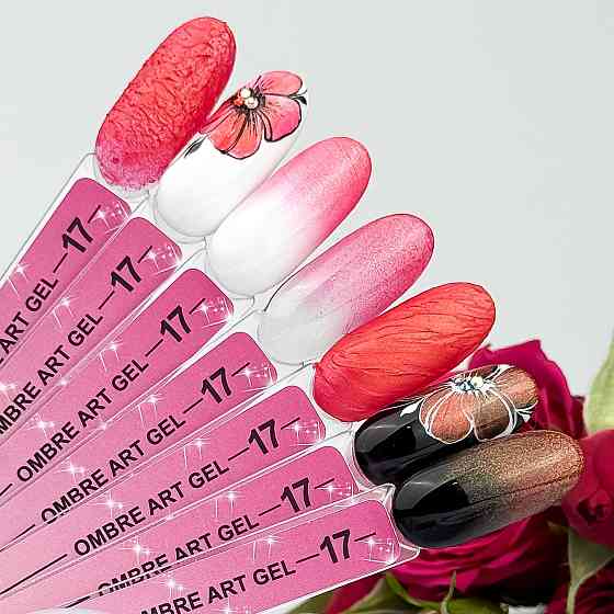 Гель-фарба для омбре Crooz Art gel ombre №17 3мл Херсон