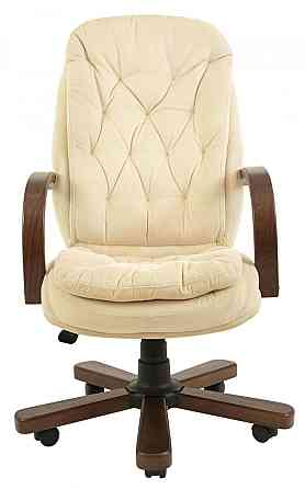 Офісне Крісло Керівника Richman Venice Misti Milk Wood M1 Tilt Бежевий Київ