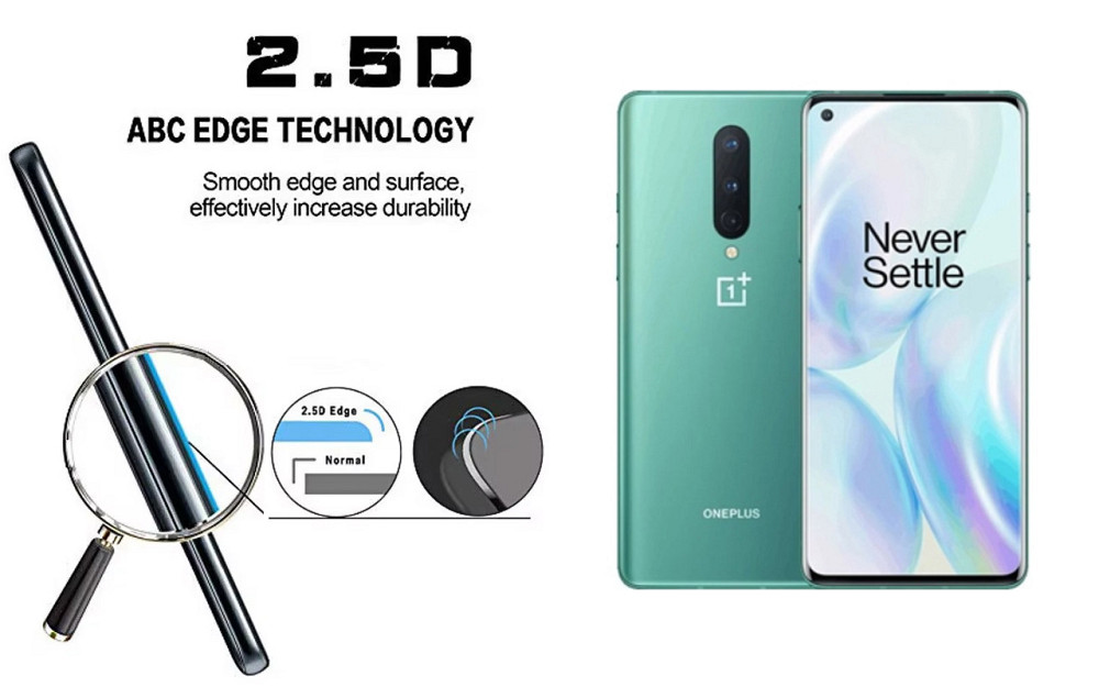 Захисне скло ArmorGlass для OnePlus 8 – стійке до подряпин та ударів Київ - фото 2