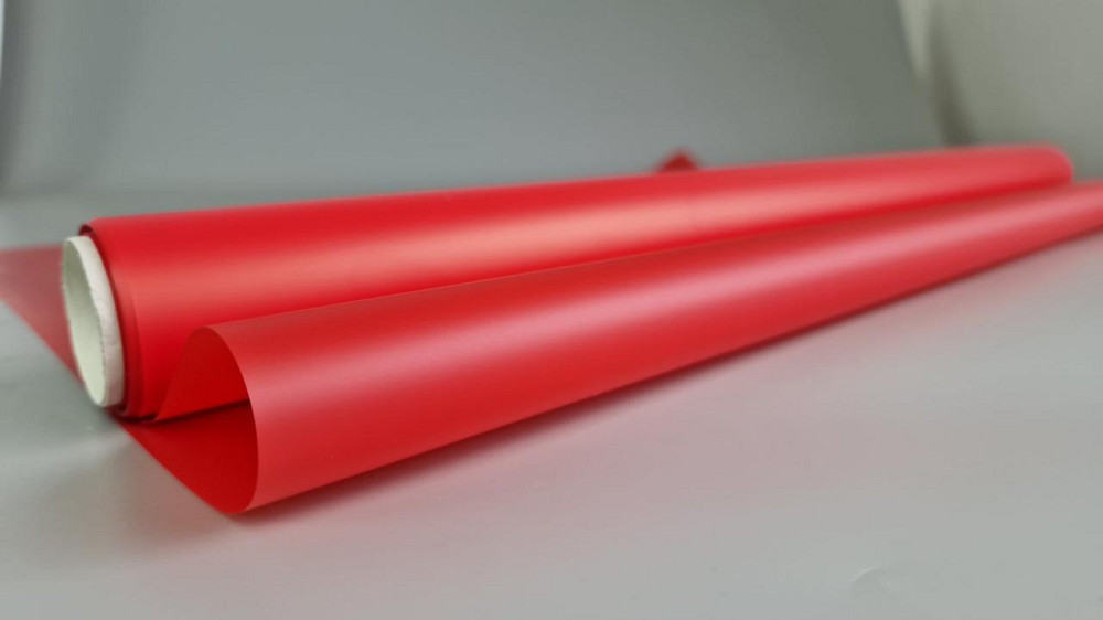 Калька для квітів Рулон 10 м тонований матовий (9) (h500) No16 Червоний (1 шт.) Харків - фото 2