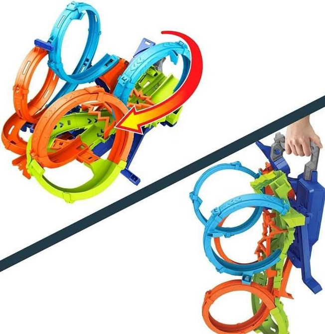 Трек Хот Вилс Невероятные Веражи и Петли Hot Wheels HXT06. Харьков - изображение 4