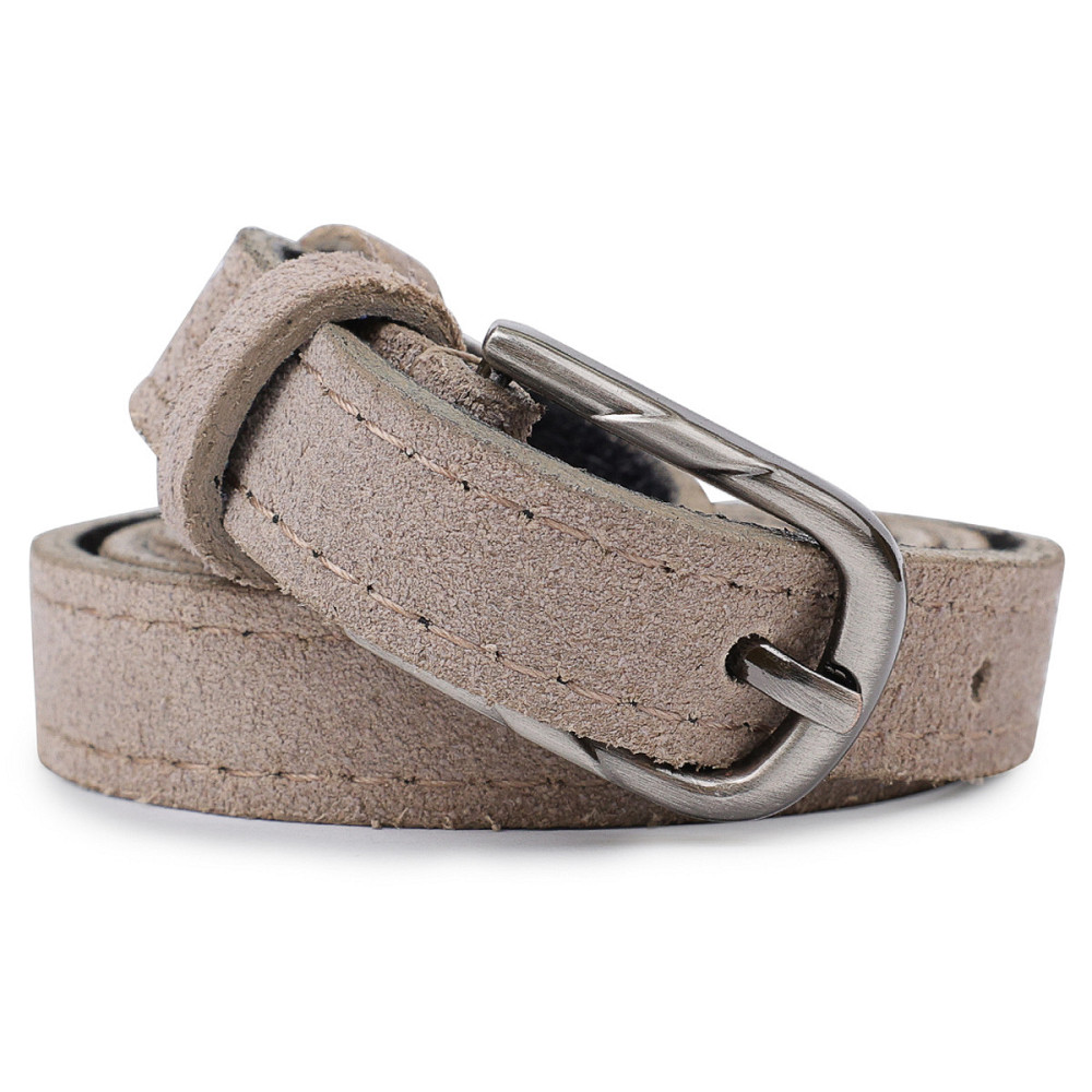 Жіночий замшевий ремінь Vintage 20755 Сірий Київ - фото 7