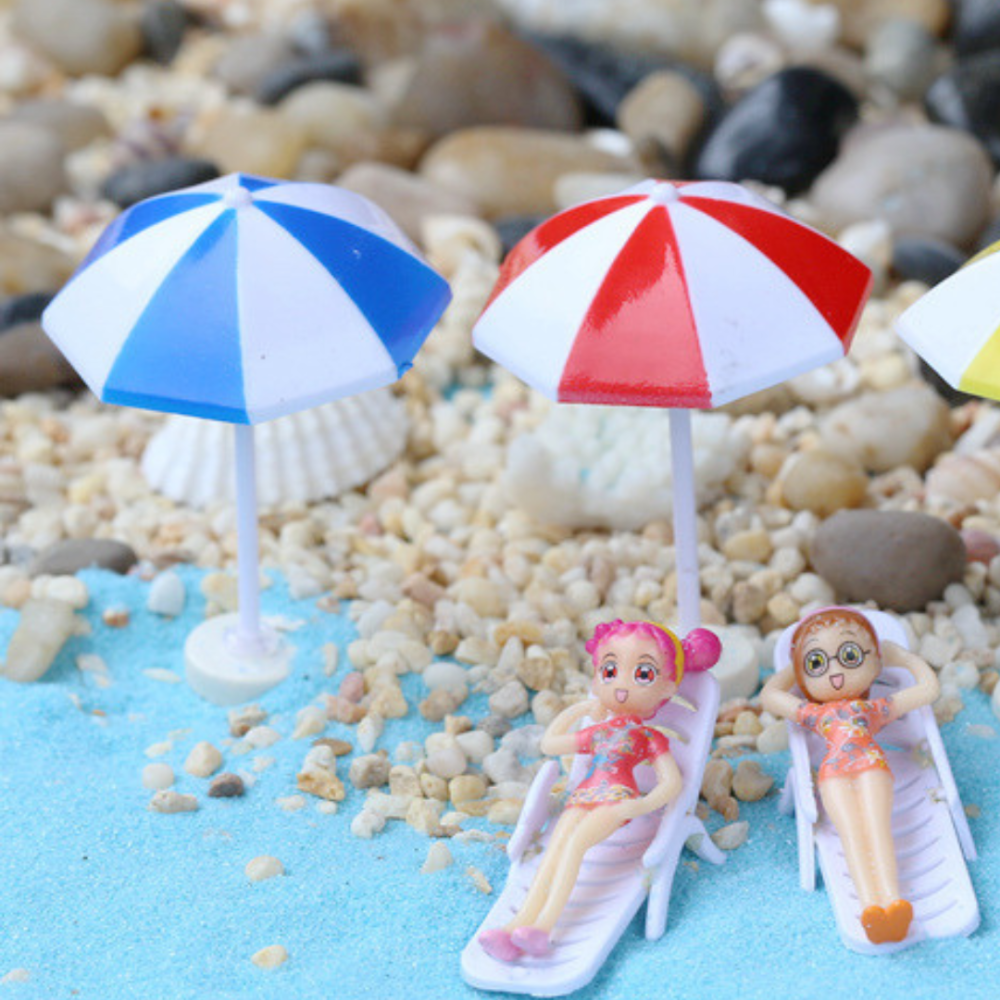 Пляжні парасольки, рятувальні круги та шезлонги для флораріуму,міні-саду, мікроландшафту,моделізму Одеса - фото 2