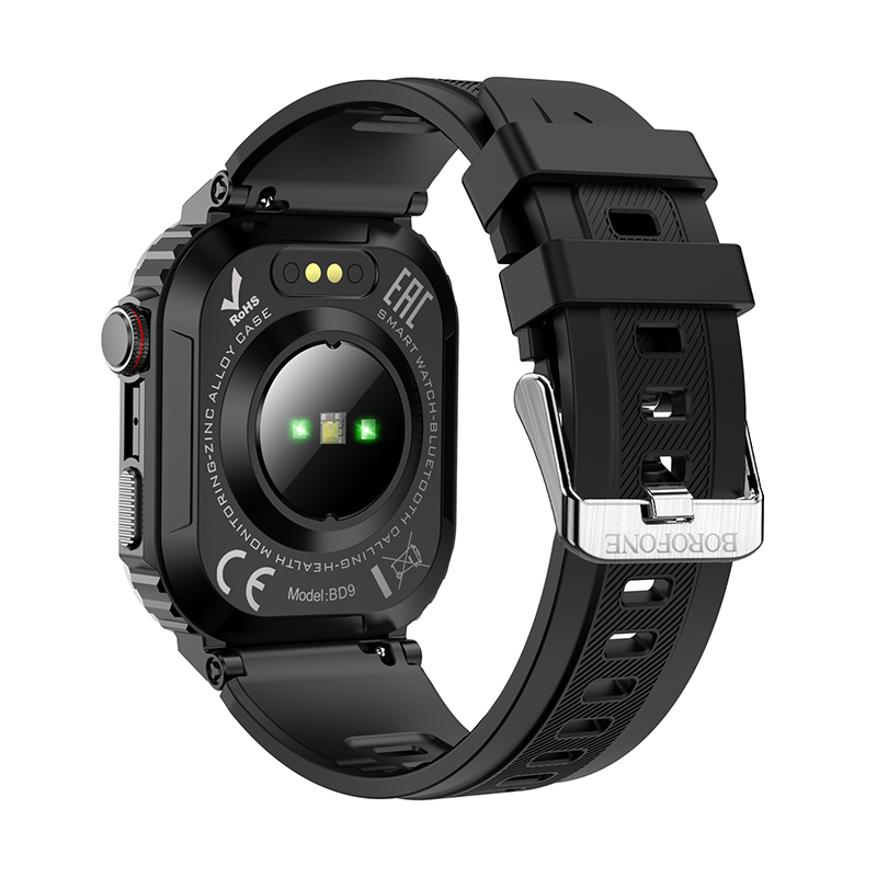 Смарт-годинник BOROFONE BD9 51mm. 300 mAh. IP67 Smart sports watch (call version) Black Київ - фото 2