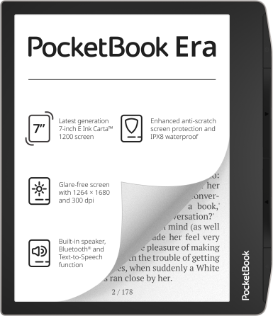 Електронна книжка PocketBook Era (PB700), 16Gb Stardust Silver Винница