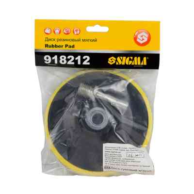 Круг зачистний Sigma м&apos;який шліфувальний 115мм з липучкою (9182121) Вінниця