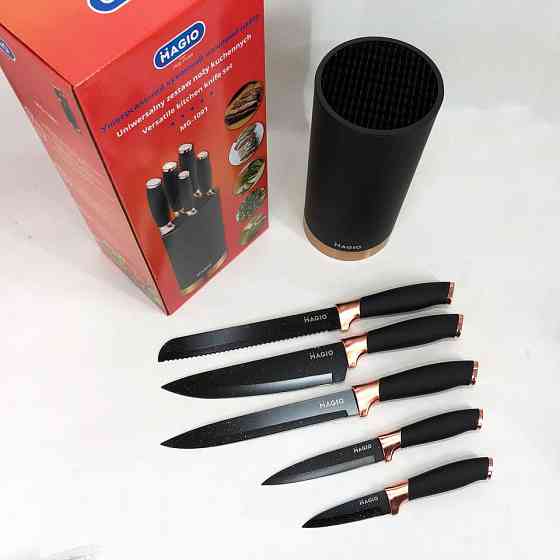 Набір ножів для кухарів Magio MG-1091, Професійний кухонний набір ножів, Кухонні ножі з хорошої сталі SP-59 Івано-Франківськ