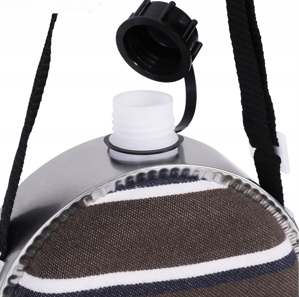 Фляга 1.9 литров с чехлом и ремнем Mil-Tec от Sturm 