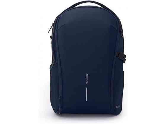 Рюкзак міський Bobby Bizz Business 18 л-25 л для ноутбука 16 дюймів із захистом від крадіжок і порізів (Синій) Вінниця