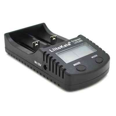 Зарядний пристрій для акумуляторів Liitokala 2 Slots, LCD display, Li-Ion, Ni-Mh, Ni-Cd, + AAAA, С, 10440/.../26650 (Lii-260) Вінниця