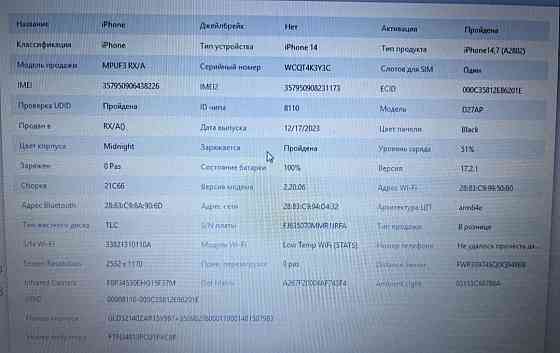 Айфон: iPhone 14 128Gb Київ