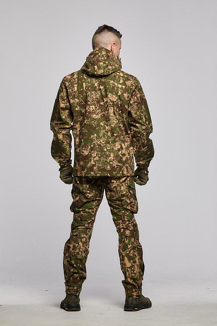 Тактичні чоловічі літні штани хижак ріп стоп посиленні з наколінників і липучками під коліно Львів - фото 5