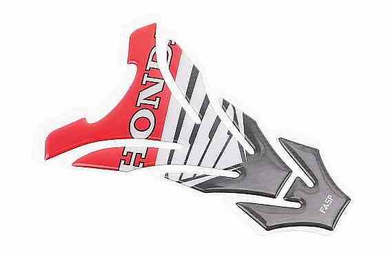 Наклейка захисна на бак паливний "HONDA", карбон Киев