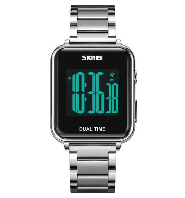 Чоловічий наручний класичний годинник Skmei 1852 (Сріблястий) Вінниця - фото 3