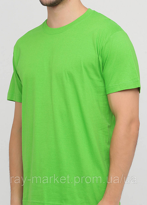 Футболка базовая Stedman Classic-T Unisex мужская светло-зеленая (ST2000-KIW) Киев - изображение 3