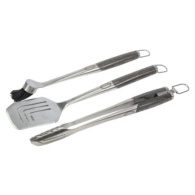Набір інструментів для гриля Louisiana Grills, три одиниці, щипці, лопатка, пензлик, 20008 Код: 011139 Рівне - фото 1