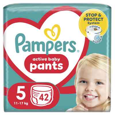 Подгузники Pampers трусики Pants Размер 5 (12-17 кг) 42 шт. (8006540068960) Винница
