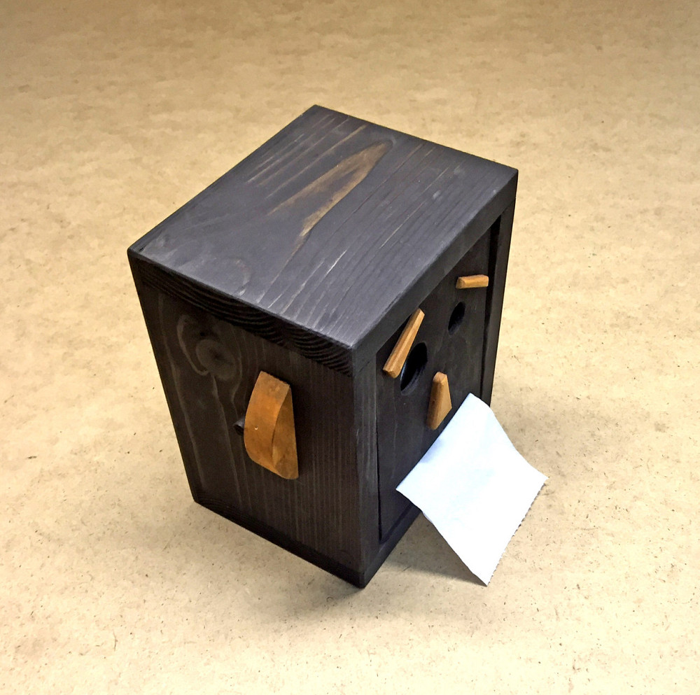 Тримач для туалетного паперу "Джон Сільвер" венге Миколаїв - фото 5