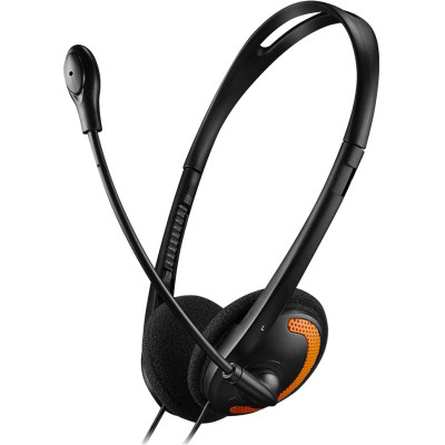 Наушники Canyon HS-01 Black-Orange (CNS-CHS01BO) Винница - изображение 1