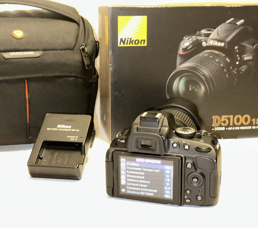 Фотоапарат Дзеркальний: Nikon D5100 Сумка SD Харків - фото 3