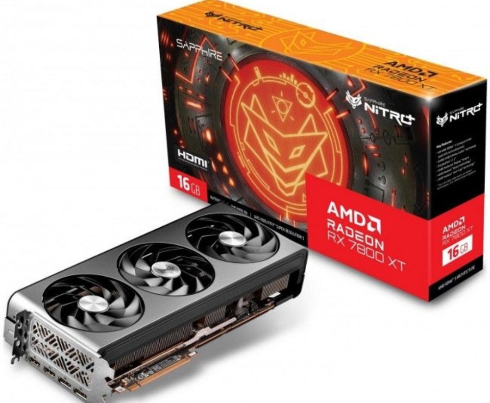 Відеокарта Sapphire Radeon RX 7800 XT Nitro + 16Gb. GDDR6 Київ - фото 5