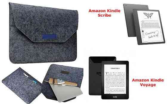 Сумка Wool из войлока для Amazon Kindle Scribe, Voyage Киев