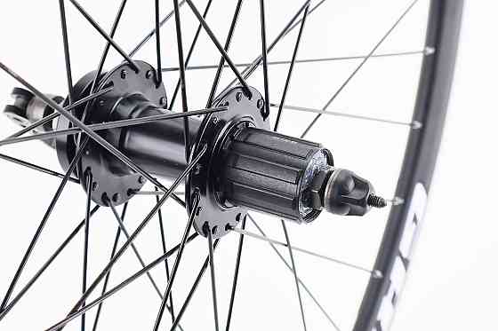 Колесо 29" заднє V/Disk-brake, обід та втулка 14Gx36H алюмінієві, Shunfeng SF-A 217Rпр-підшипники , під касету 8-9зв, кріпл. ексцентрик, " G Бершадь