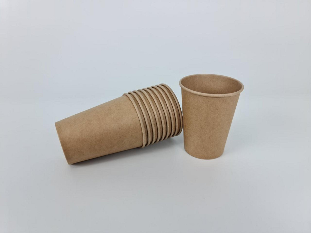 Склянка картонна 250 мл "KRAFT Маестро (50 шт.) Харків - фото 3