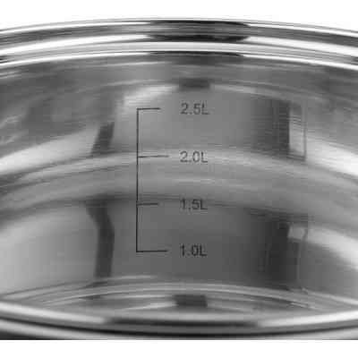 Кастрюля Resto Libra із кришкою 2.6 л (92002) Винница