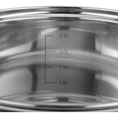 Кастрюля Resto Libra із кришкою 2.6 л (92002) Винница - изображение 5