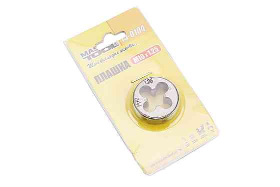 Плашка для нарізання різьби M10х1,25мм 9xС DIN233 15-0104 Київ