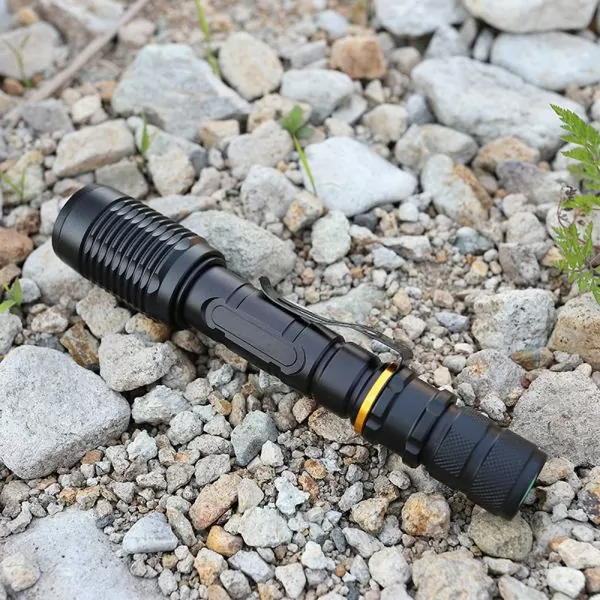 Ручной фонарик Bailong Police BL-2804-T6 + 2х18650 1000лм (5 режимов) с креплением для велосипеда Винница - изображение 9