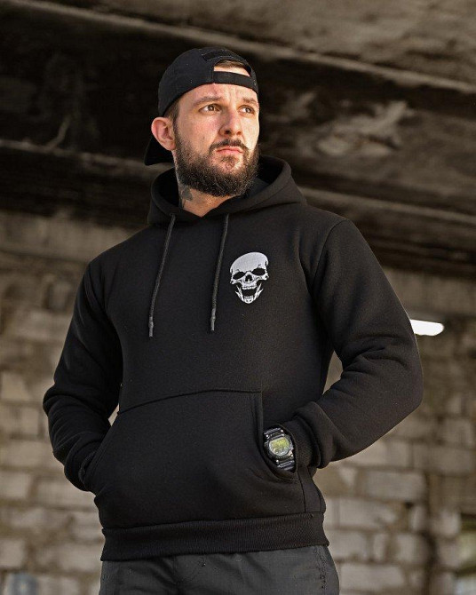 Мілітарі худі на флісі GENESIS Донецька зона ПП8066 Одеса - фото 3