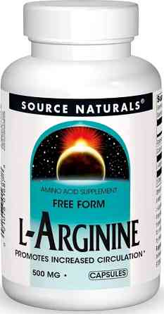 Аргинин Source Naturals L-Arginine 500 mg 50 таб Київ