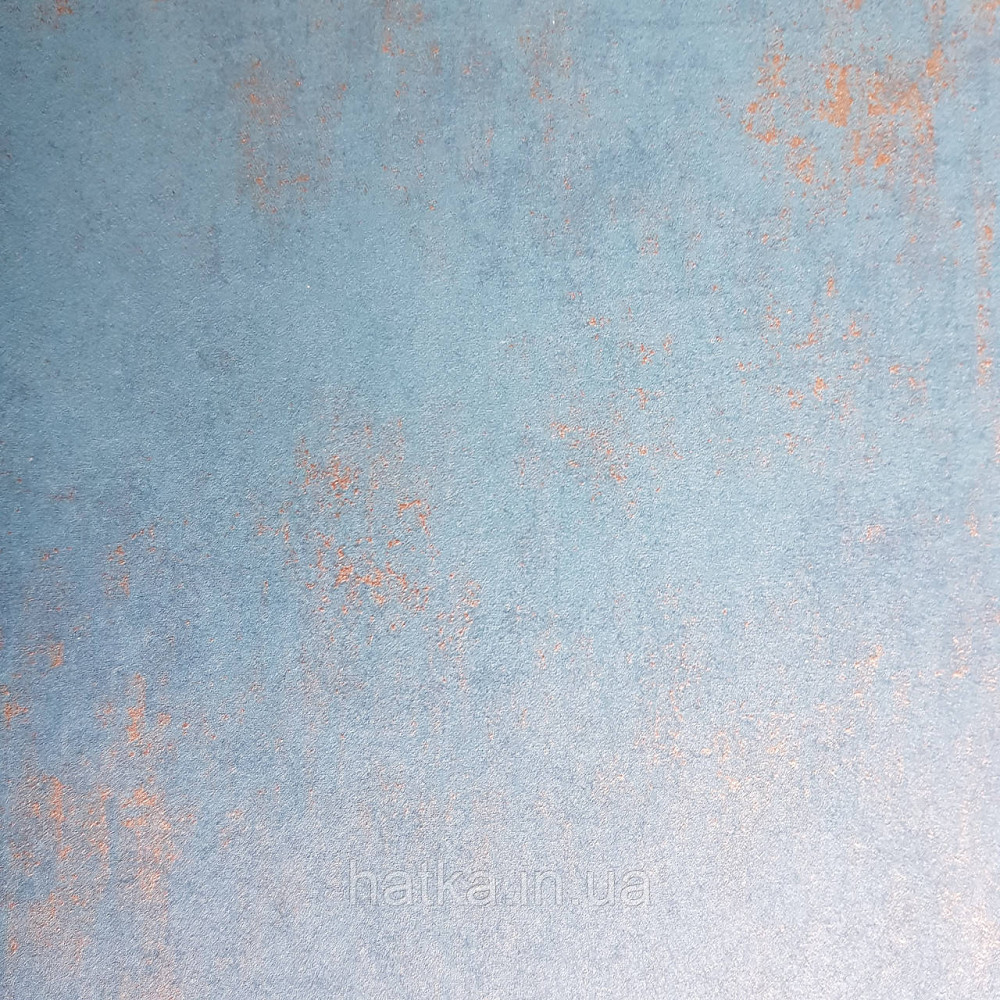 Обои флизелиновые эко Casadeco Stone 0.53х10 м под венецианскую штукатурку темно синие с золотистым Киев - изображение 2