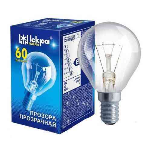 Лампа Искра шар Е14 60 Вт Харьков