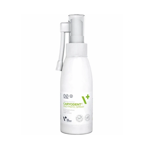 Спрей для собак і котів Vet Expert CaryoDent Enzymatic Spray (Вет Есперт КеріоДент Ензимний) для гігієни ротової порожнини 75 г Запоріжжя - фото 1