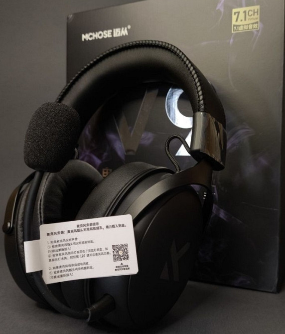 ‼️Mchose V9 Pro - Беспроводные игровые наушники, гарнитура + Гарантия Харьков - изображение 3