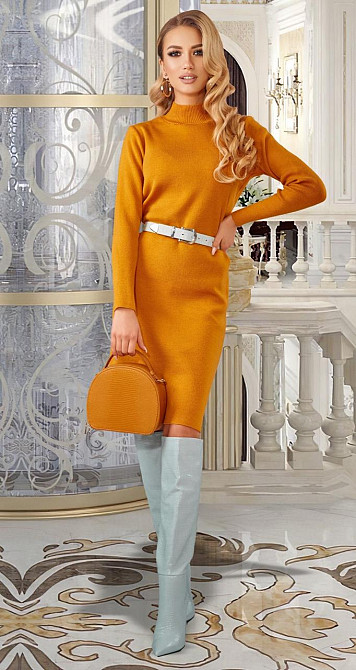 В'язане плаття гольф (42-44) Київ - фото 4