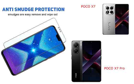 Защитное стекло NeoGlass для POCO X7, POCO X7 Pro – ультрапрозрачное и устойчивое Киев