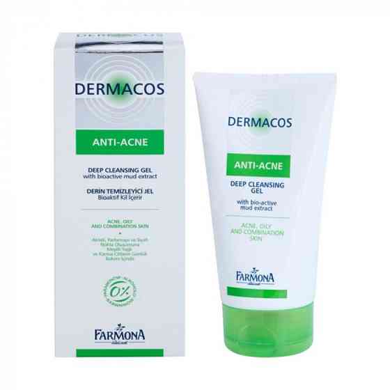 Глибоко очищувальний гель Farmona Dermacos Anti-Acne для вмивання обличчя 150 мл 5900117095270 Винница